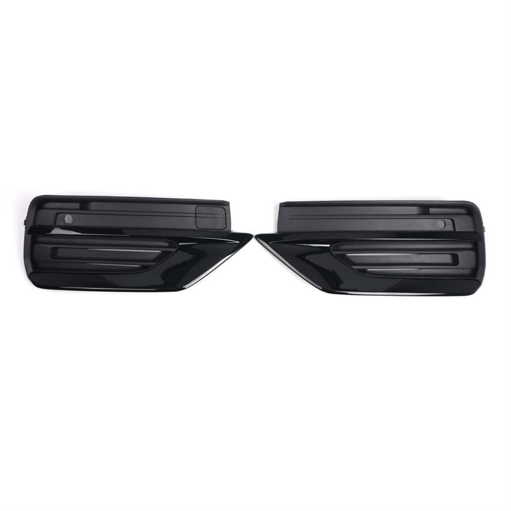 for Volvo XC90 2020-2021 Front Bumper Fog Light Lamp Cover Black RightLeft
