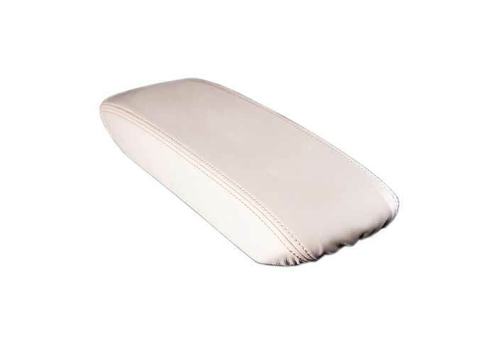 for Cadillac XT5 17-2024 Beige PU Leather Central Console Armrest Box Cover Trim