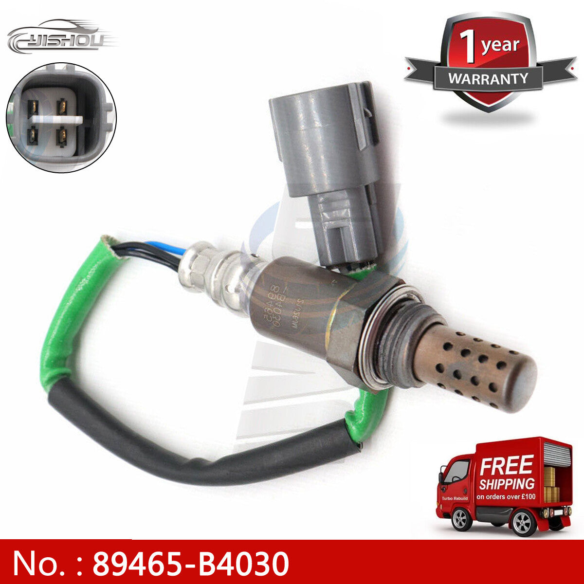 Applicable to 08-09 for Toyota Rush J200E J210E 89465-B4030 Lambda 02 Oxygen Sensor Rear Part - new