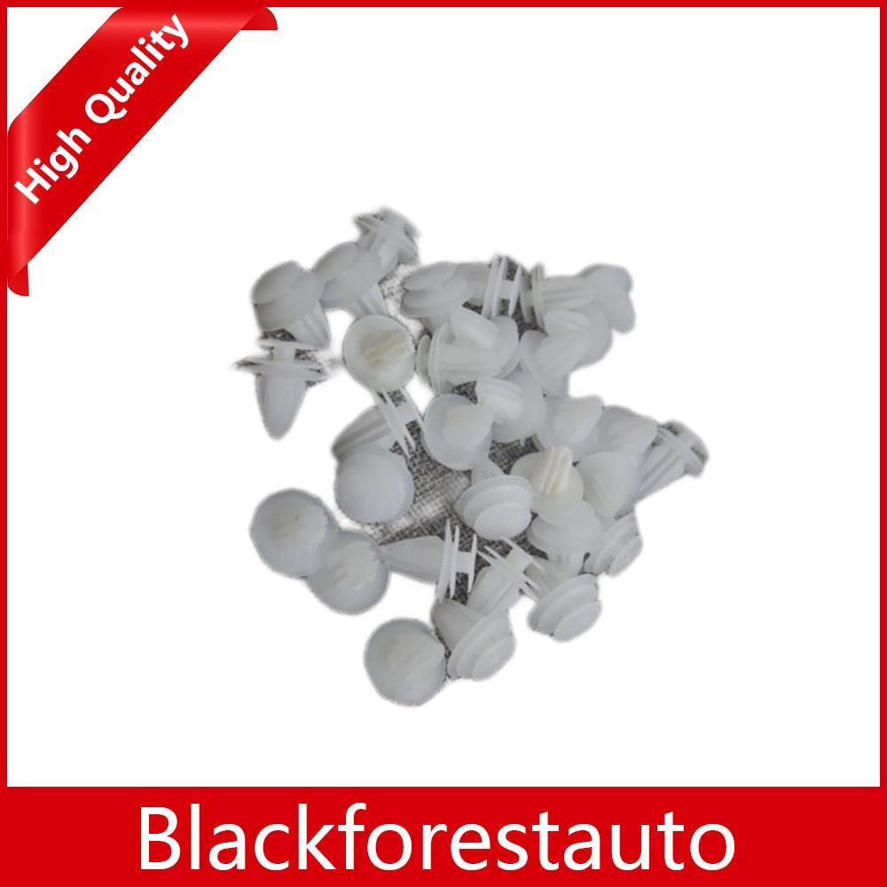 Qty50 for Lexus Nylon Trim Rivet Fastener Retainer Clips Fit for Toyota 90467-10161
