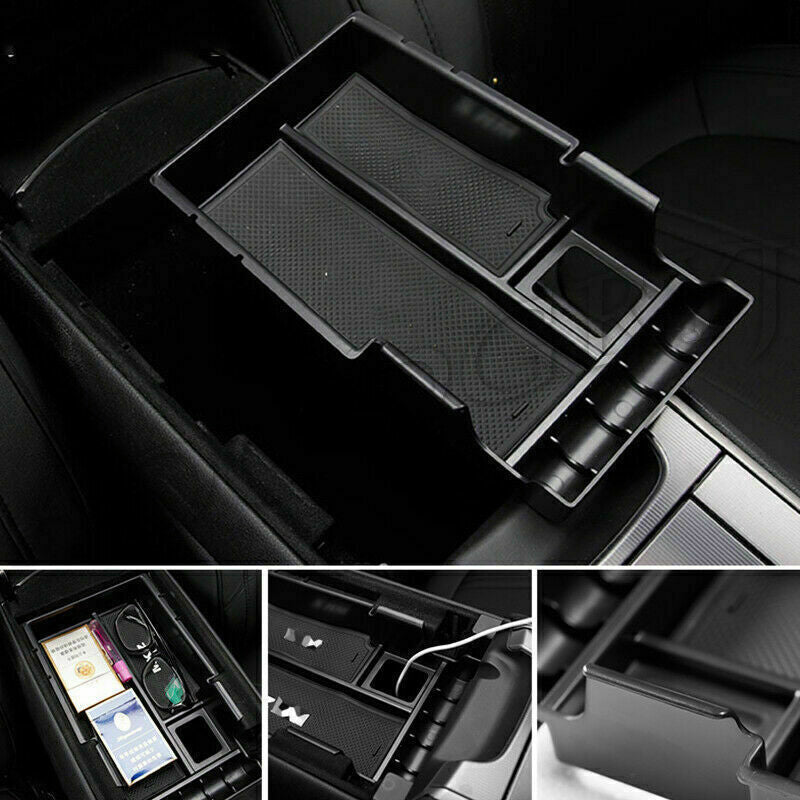 for Lincoln MKZ 2017 2018-2020 Armrest Storage Box Center Console Container Trim