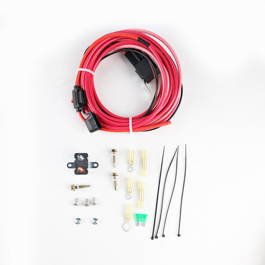 Electric Fuel Pump Relay Bypass Kit Wiring Harness Kit Fit 12V System P/N 30247