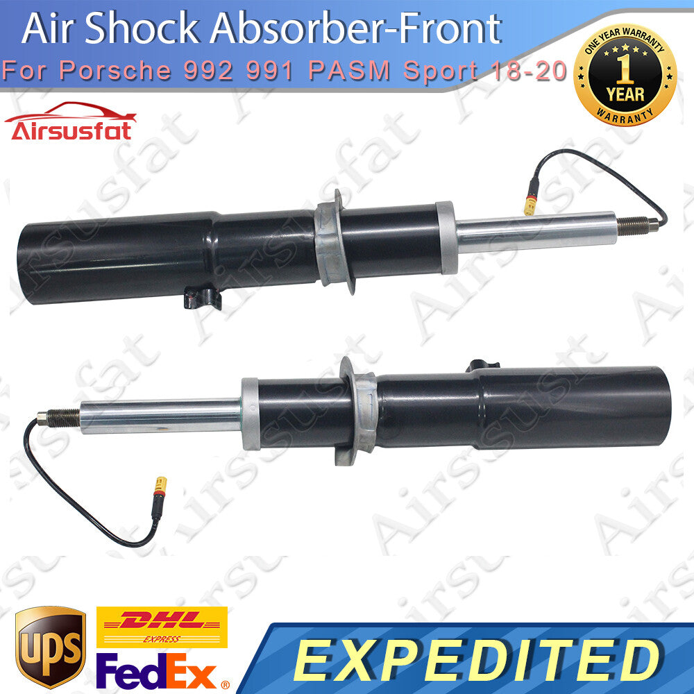 2x for Porsche 992 991 PASM Sport 2018-2020 Front LR Shock Absorber Cores w/EDC