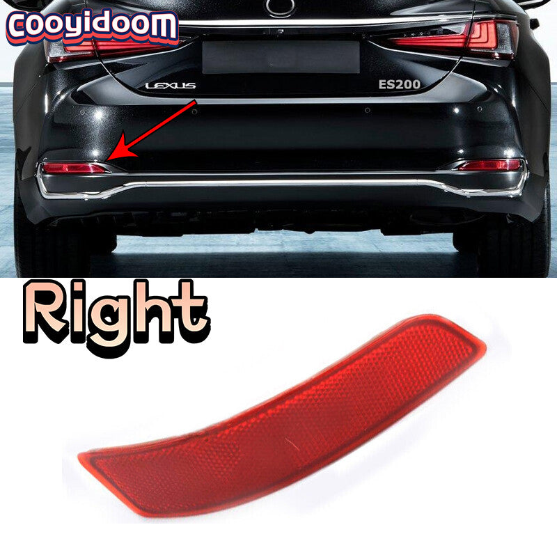 Right rear reflector bumper light applicable to for Lexus ES200, ES300h, ES250, ES350 (2013-2017)
