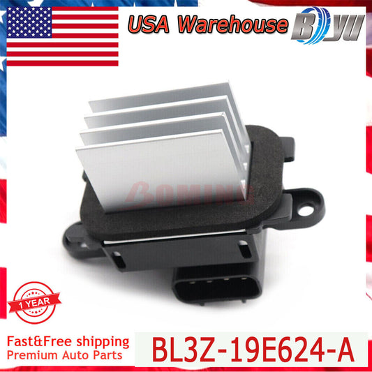 Fit for Ford F150 Heater Fan HVAC 2009-2014 New Blower Motor Resistor Module US