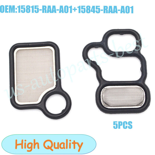 Solenoid Slide Valve Gasket Kit for 91319-PAA-A01 15815-RAA-A01 15845-RAA-A01