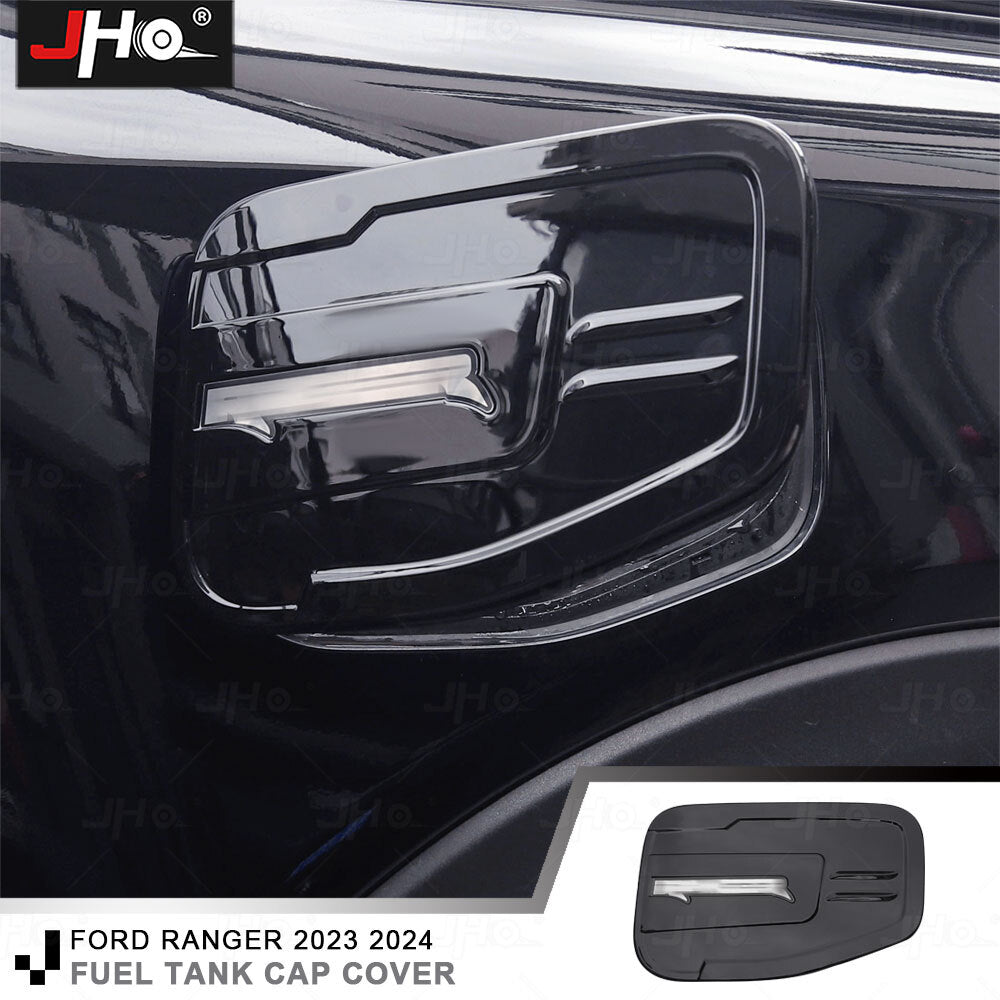 Exterior Filler Fuel Door Tank Gas Cap Cover Trim for Ford Ranger 2023-2024