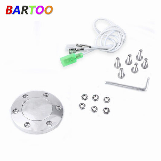 Horn Button and Bolt Kit Set for Grant Classic Style Wood Grain Steering Wheel