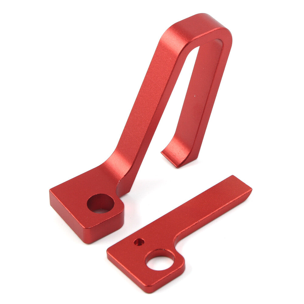 Red CNC Brake Line Hose Clamp Cable Guide for Yamaha YZ125/250 04-20 YZ250X 16