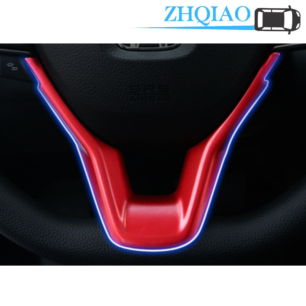 Red quality ABS Steering Wheel Moulding Cover Trim Fits for Honda Accord 2018 2019