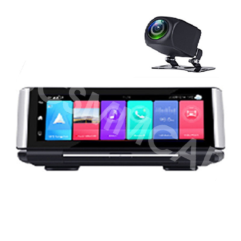 Dash Cam 7IN Screen HD Dual Lens Car DVR Recorder Front Rear Camera Night Vision