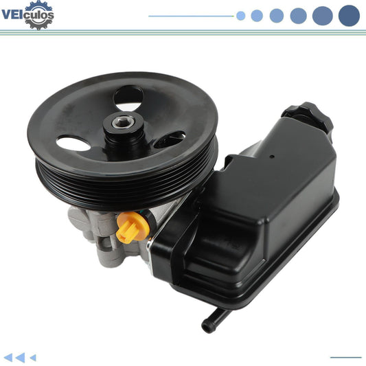 Power Steering Pump w/ Pulley For 2005-2007 for Dodge Dakota 3.7L 4.7L V8 21-5429