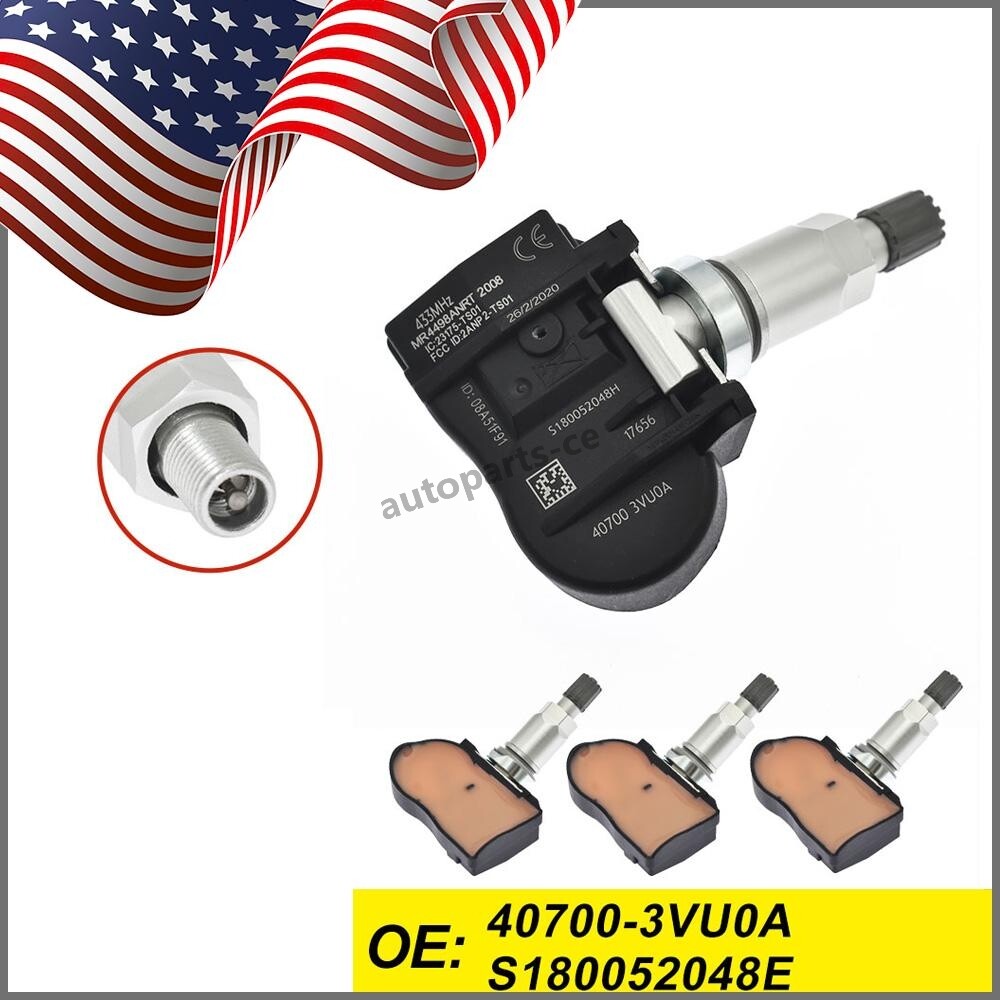 4Pcs Car TPMS Tire Pressure Sensor for 2014-2017 for Nissan Rogue - 40700-3VU0A