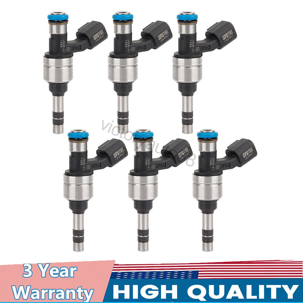 6-pack fuel injectors 12629927 for BUICK LACROSE 2010 for Chevrolet CAPTIVA Sport 2011