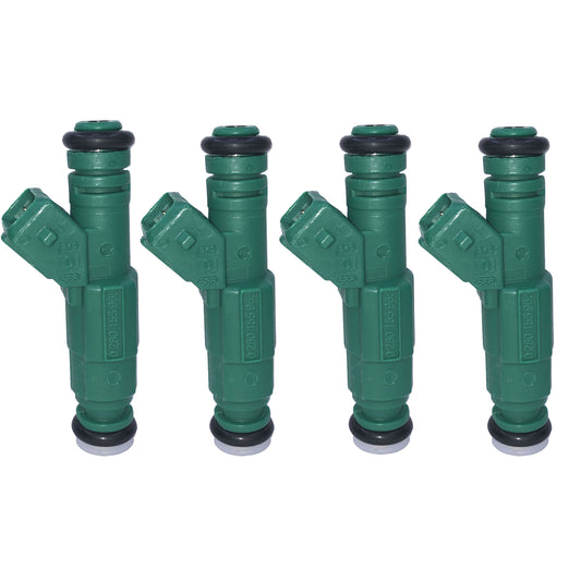 Set of 4 Fuel Injector FJ878 42lb for VW for Audi for Ford for Dodge 1.8T 2.3L 440cc