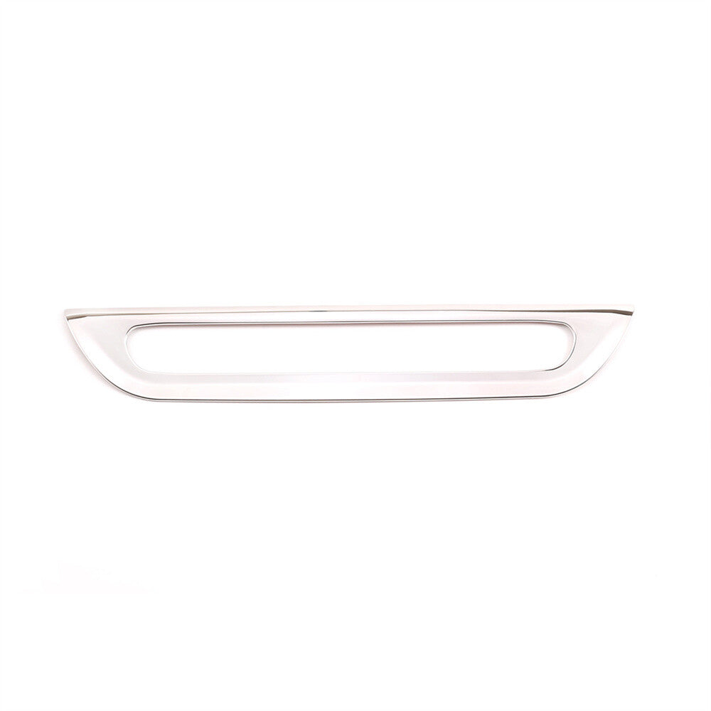 Steel Chrome Tailgate Brake Light Lamp Panel Cover For T@yota Hilux Revo 2015-21