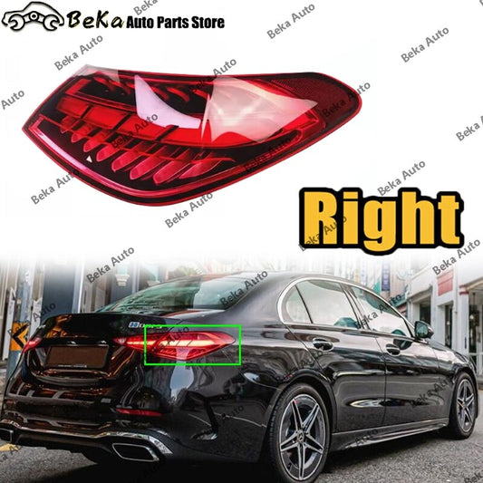 The right-side rear LED taillight assembly is suitable for the for Mercedes-Benz W206 C-Class 2022-2024.