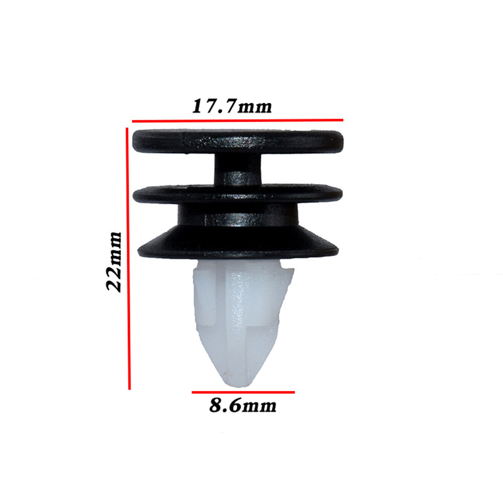 10 Car Interior Door Panel Trim Retainer Clips for Volvo