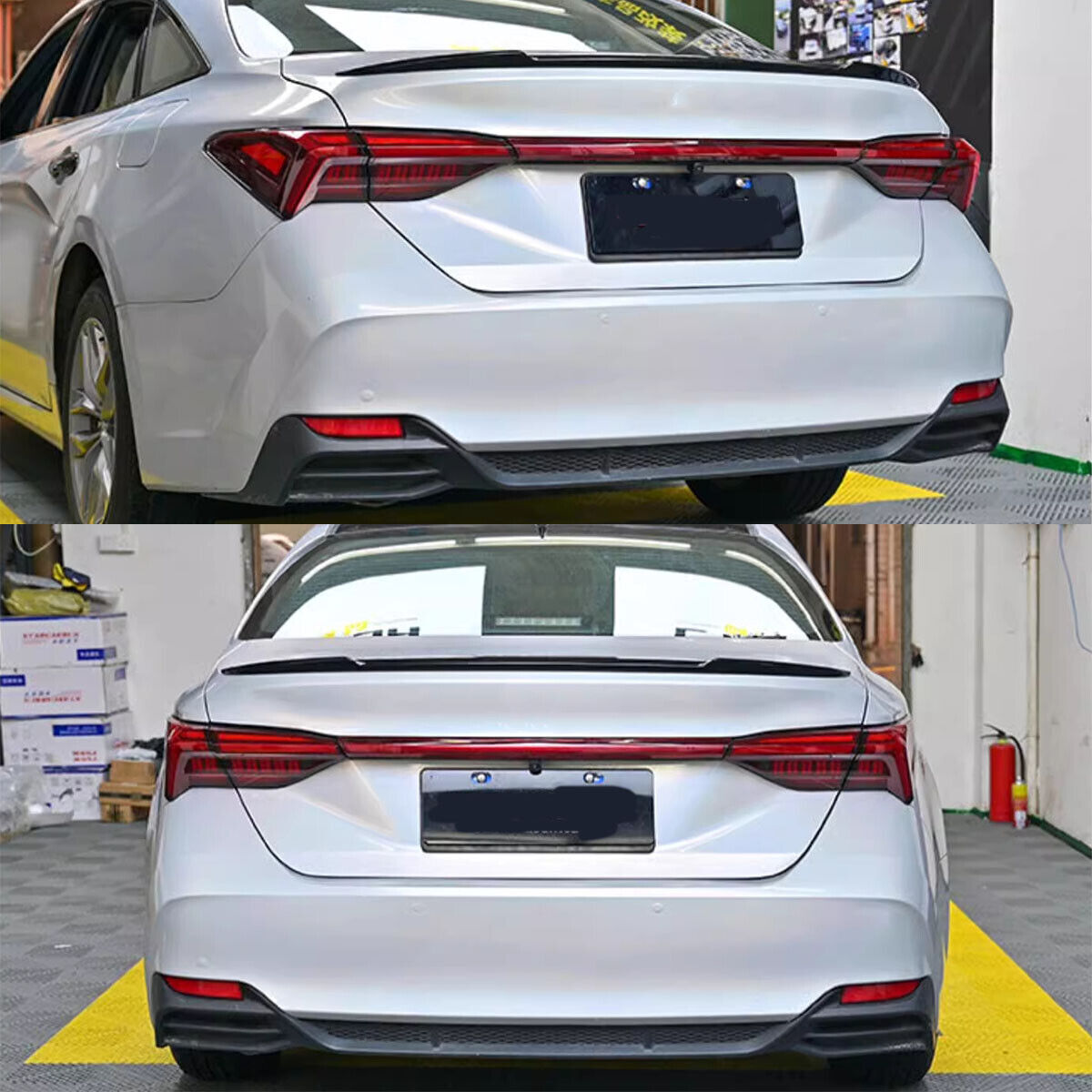LED taillight kit for Toyota for Avalon 2019-2023 with dynamic turn signal brake lights.