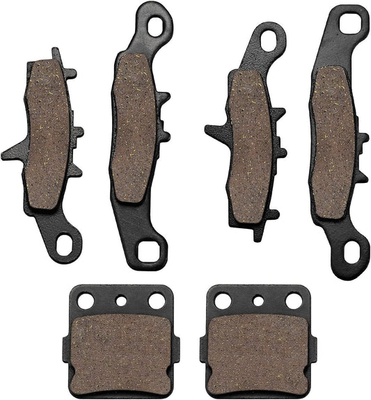 Front and Rear Brake Pads for Kawasaki KFX 450R KFX450R KSF450 2008 2009 2010