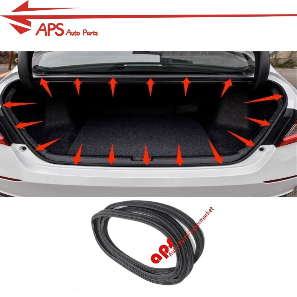 Weatherstrip trunk lid rubber seal ring fits 2009-2013 for Toyota for Corolla .