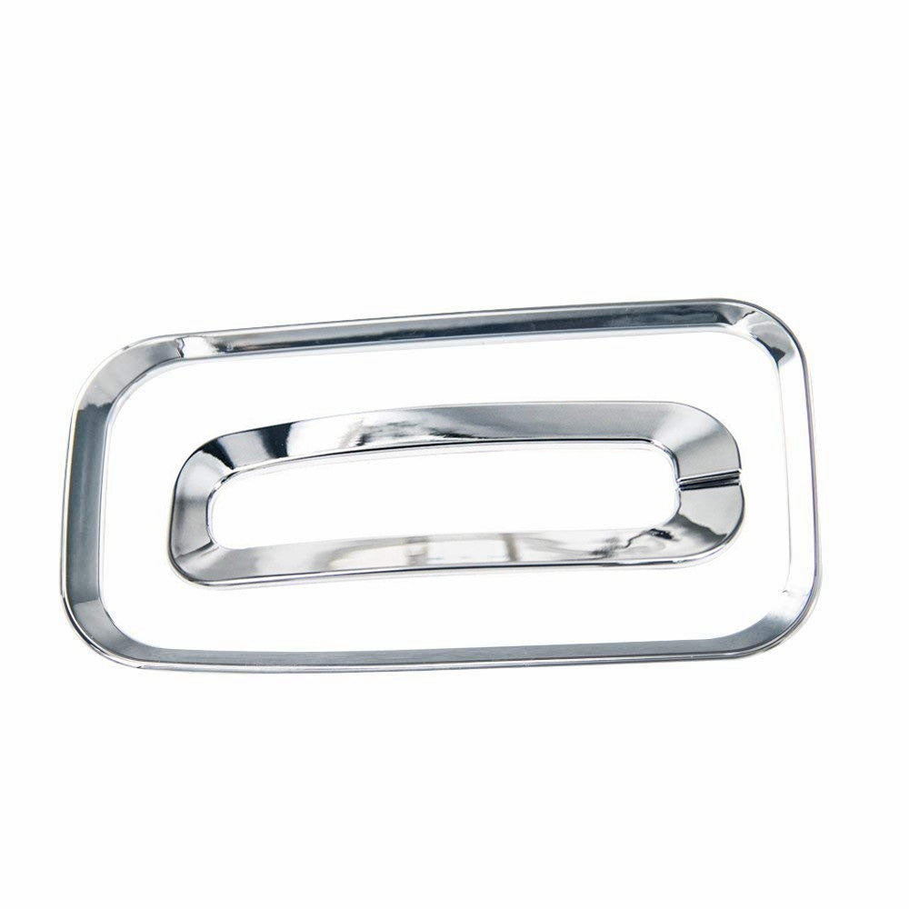 for Jeep for Wrangler JK Unlimited 2011-2017 Chrome Gear Shift Knobs Cover Trim 2PCS
