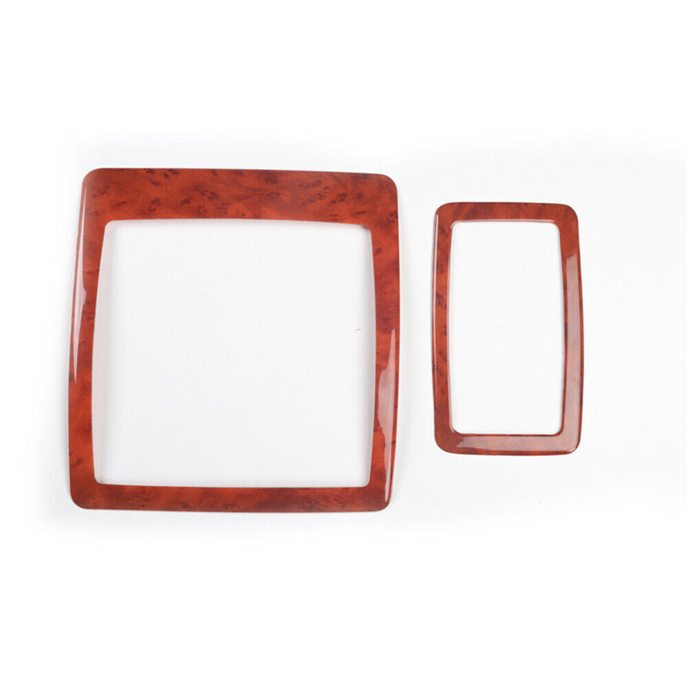 Front Reading Lamp Frame Cover Trim Interior Fit for Lexus NX 2015-20 Brown Wood