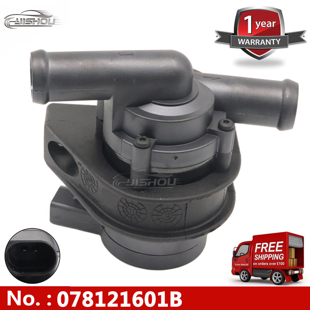 new engine auxiliary water pump suitable for Audi A4, A6, Quattro, for VW for Passat 078121601B