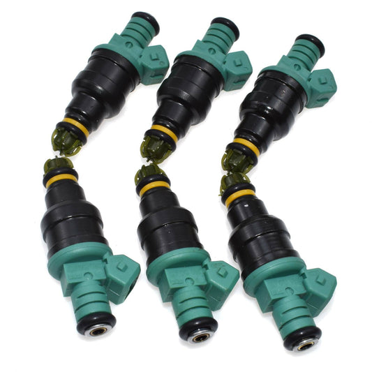 6 fuel injectors, 18 lbs, for BMW 325i, 325i, 525is. Contact: 0280150415, 13641730060
