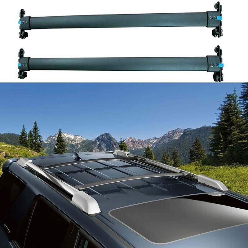 Fit for 4Runner 2010-2020 Roof Rail Racks Cross Bars Crossbars 2Pcs