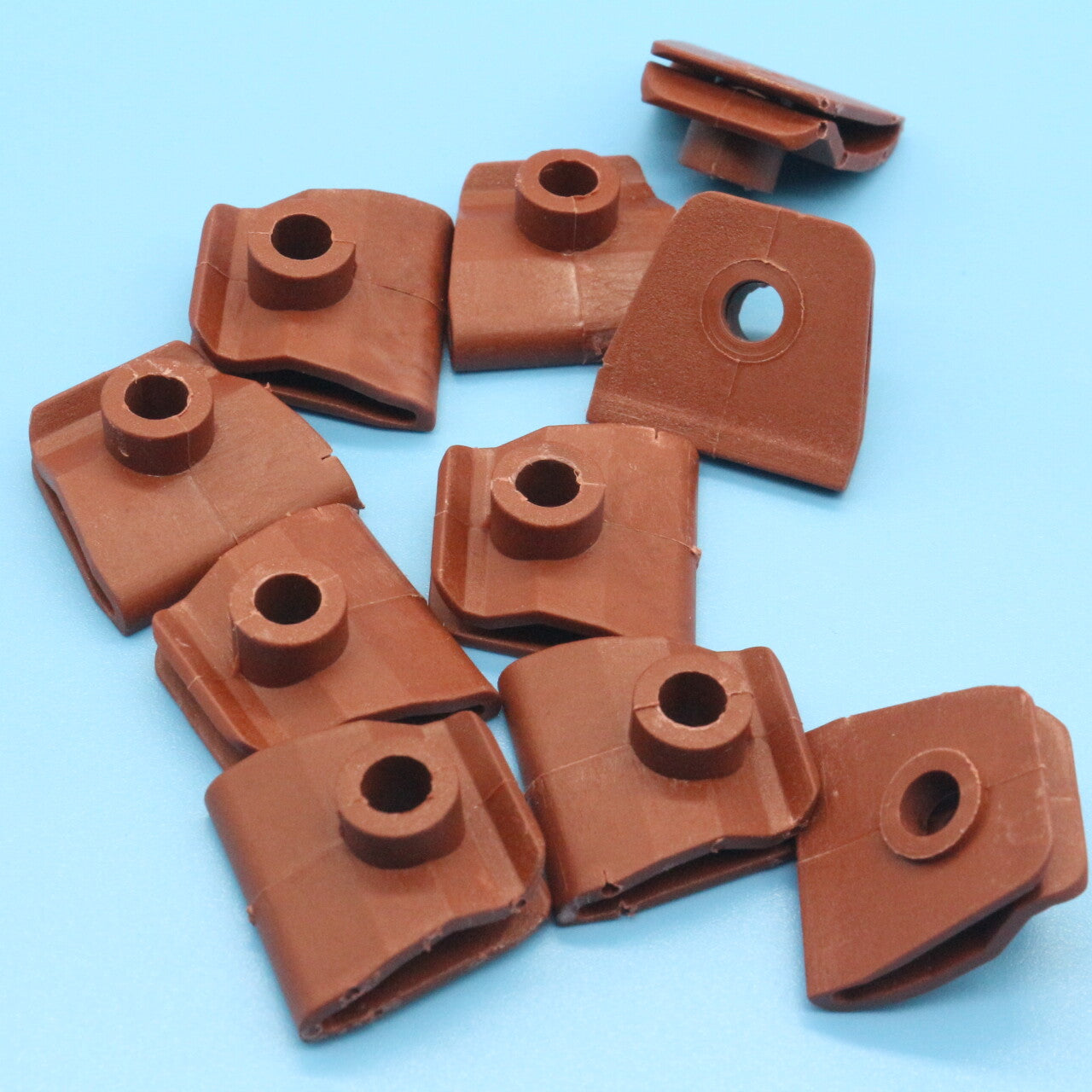 Nylon M6 U-Nut Retaining Clip for Toyota for Lexus 90467-A0018 90467-05081,10Pcs