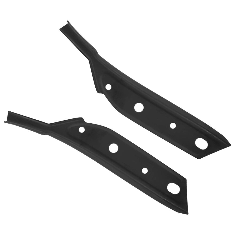 Pair Front Bumper Mounting Rail L+R Plastic For CLS C218 2012-2018 Replacement