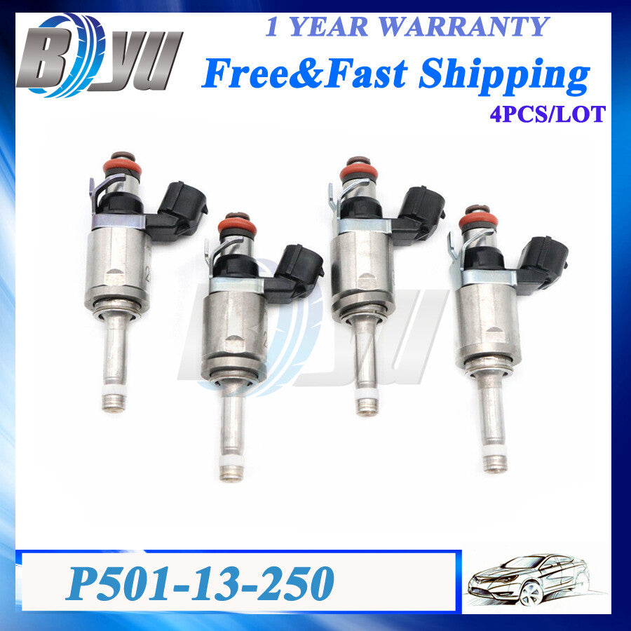 New Set for Fuel Injectors P501-13-250 for Mazda 2 3 MX-5 Europe