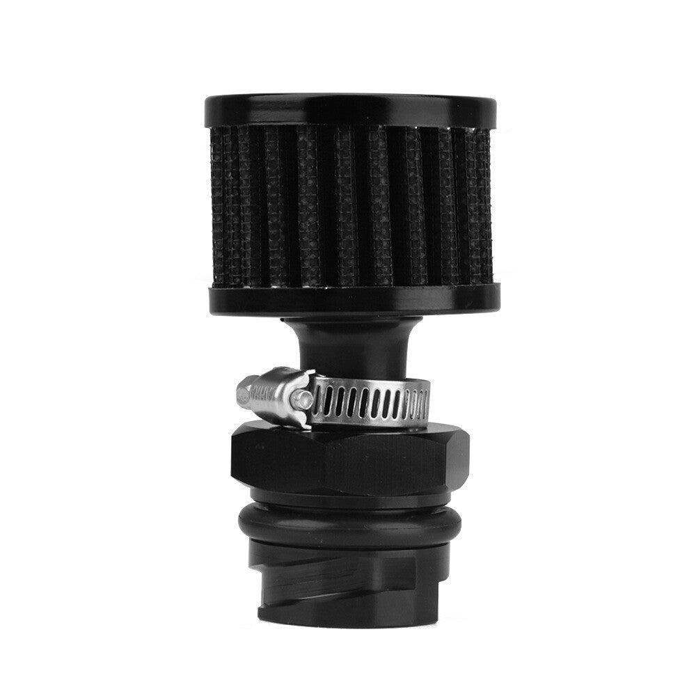 Steel billet aluminum valve cover, oil cap, and breather suitable for LSX, LS1, LS6, LS2, LS3, LS7. Black.