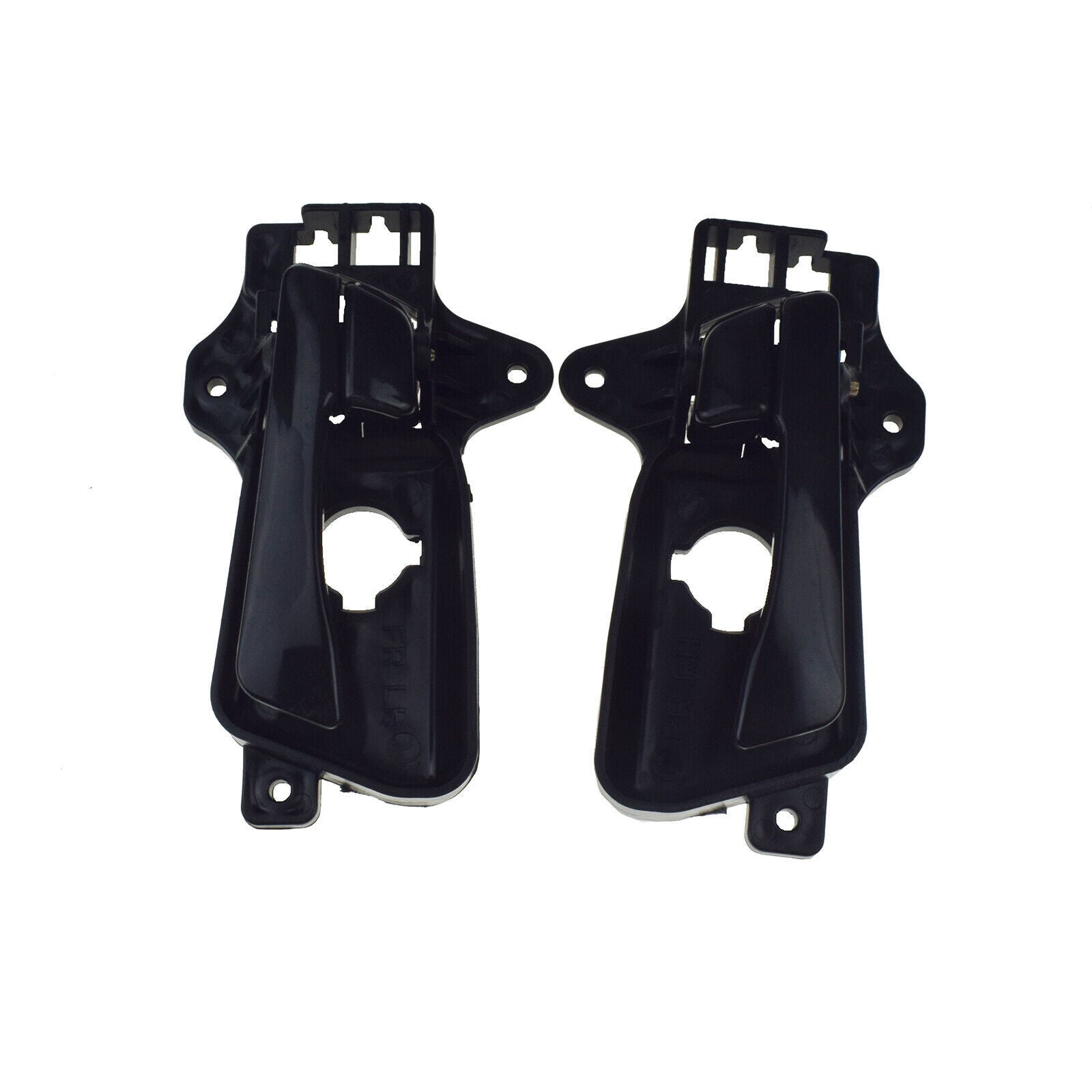 for Hyundai for Elantra 2009-12 Front Left  Right Interior Door Handles Black Pair
