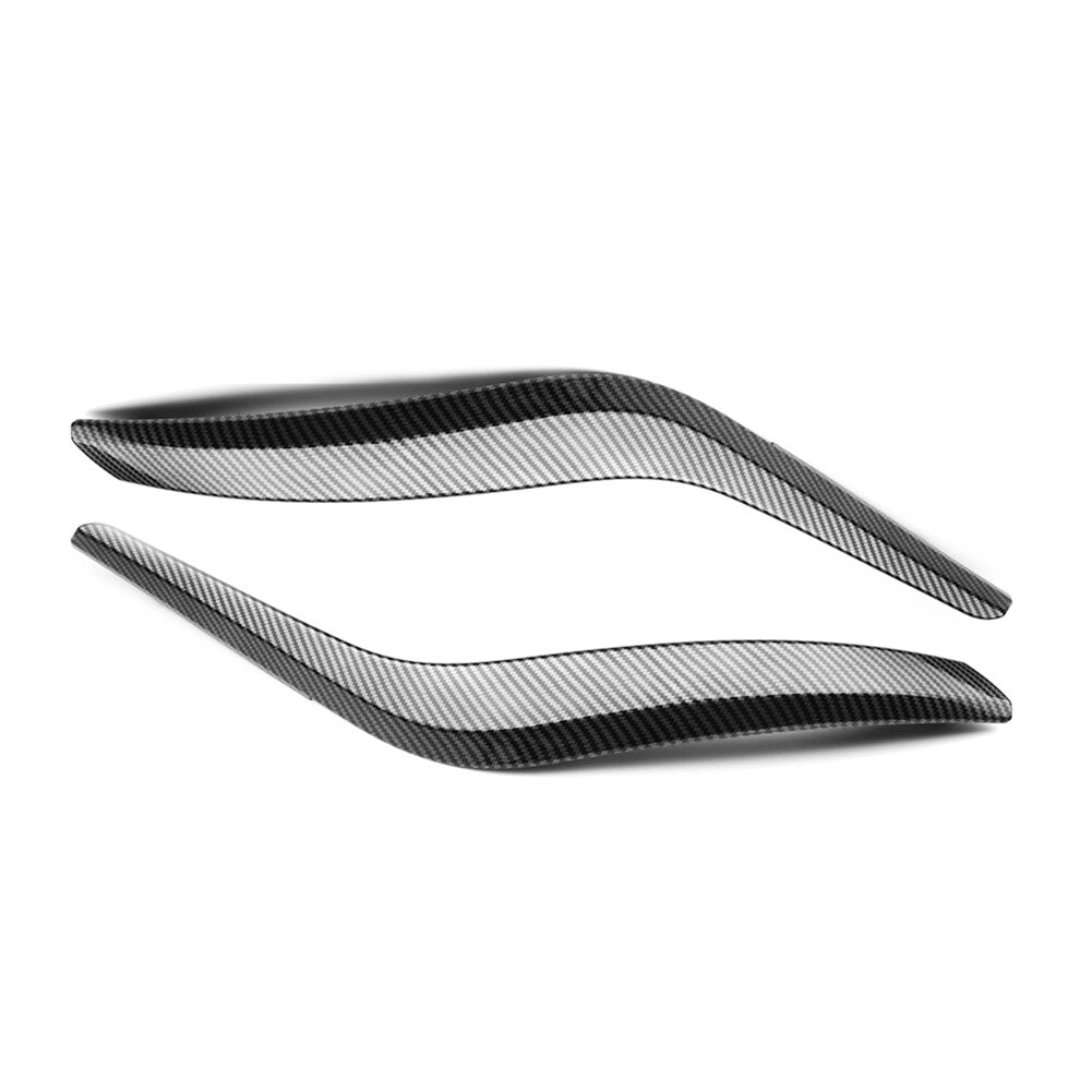 1x Carbon Fiber Inner Door Panel Handle Pull Trim Cover for BMW X1 E84 2010-2016