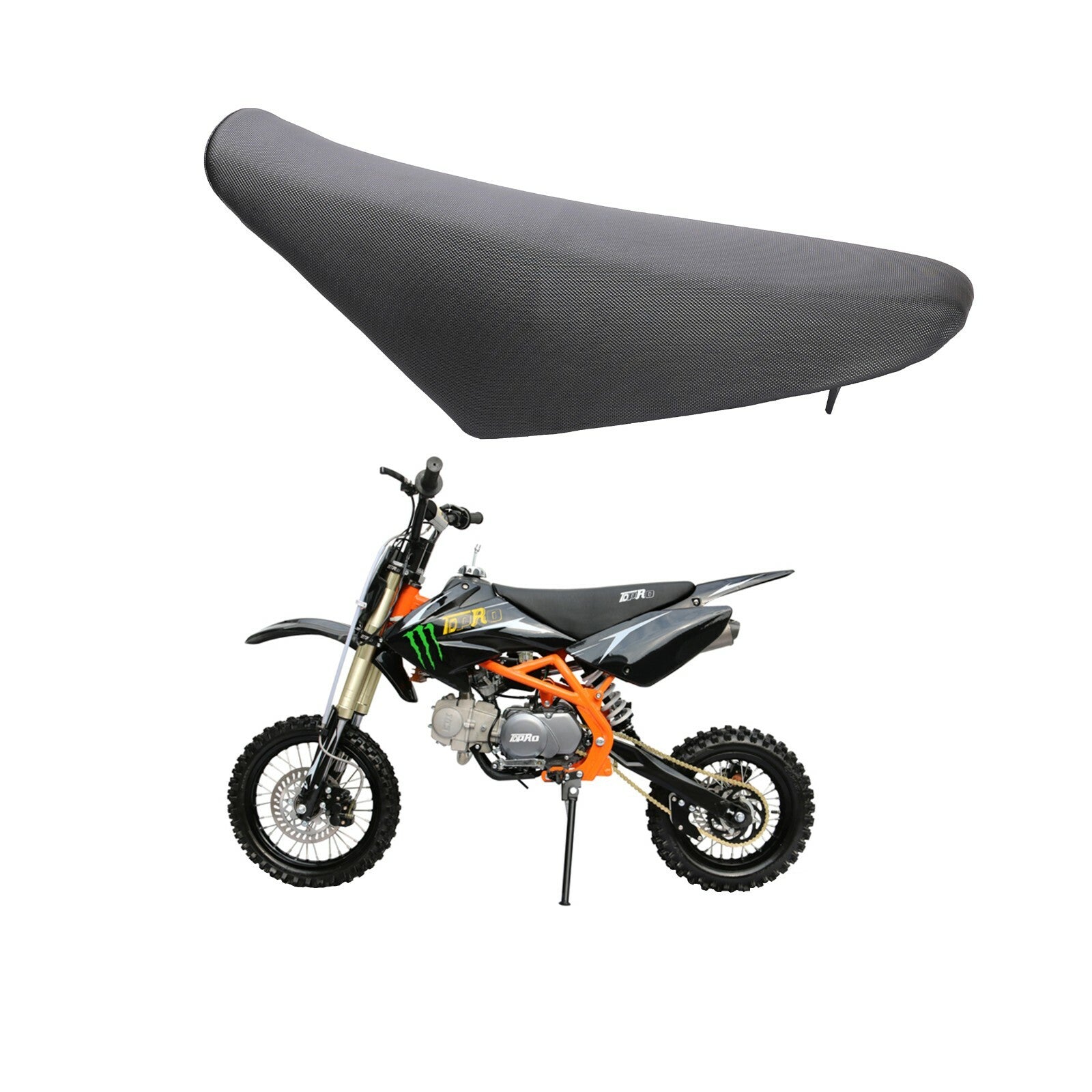 Plastic mudguard kit for seat suitable for CRF70 XR70 Thumpstar Dirt Pit bicycles 125cc 140cc 160cc