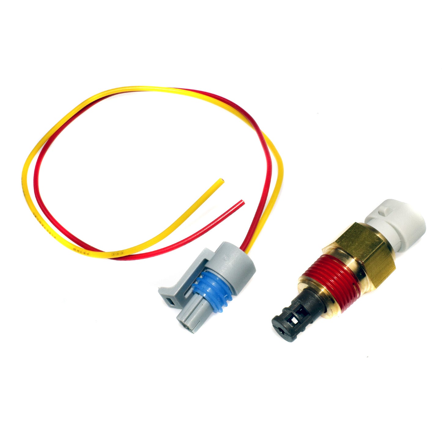 Intake Air Temperature Sensor IAT/MAT/ACT W/ Connector Kit 25037334 For GM