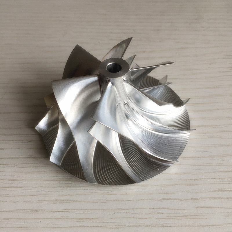 GT2871 452546-0003B 51.17/70.98mm 6+6 Blade Billet Compressor Wheel