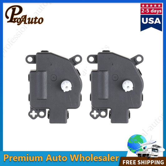 2X AC Actuator for Chrysler 300 for Dodge for Challenger Charger 08-19 Blend Door Motor