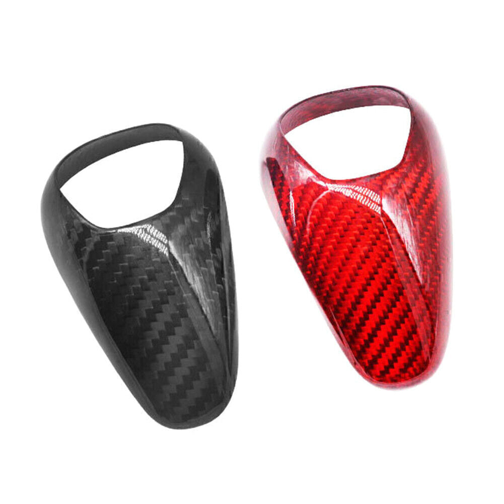 Carbon Fiber Interior Car Gear Shift Knob Cover Trim Decoration Fit for BMW M3 M5