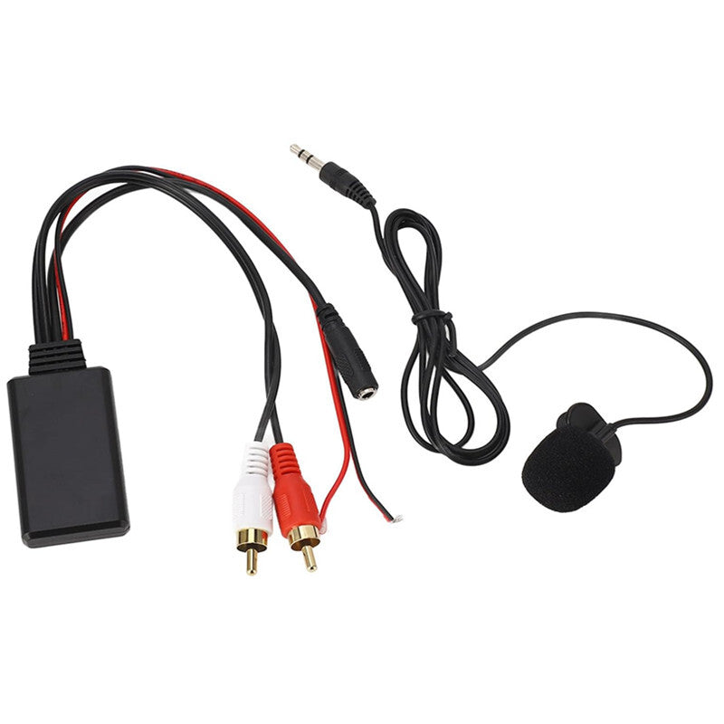 Car Radio 2RCA Input Stereo Wireless Play Bluetooth Function Module with MIC Kit