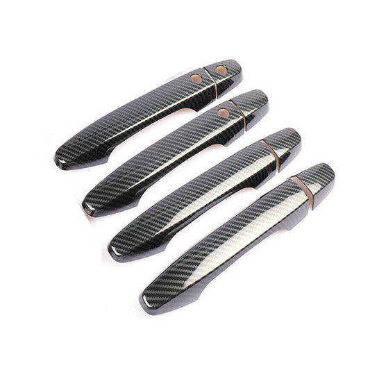 Carbon Fiber for Smart Door Handle Trims Covers for Honda CRV for Civic 2012-2016 8PCS