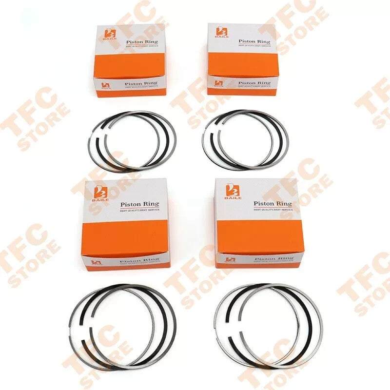 New 4 Sets for Nissan H15 Engine Piston Ring Set 12033-FU310 75.5mm2+2.5+4