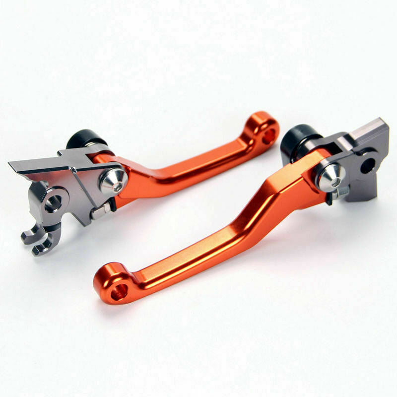 Orange Off-road Brake Clutch Levers for K.T.M 500XC-W/EXC/EXC-F (SIX DAYS) 14-18