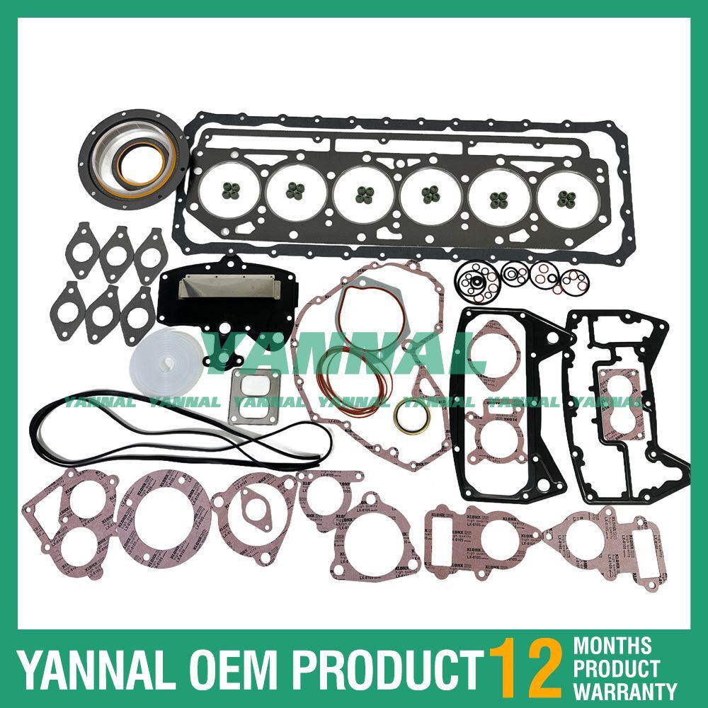 new, C-9 full gasket kit for Caterpillar C-9 excavator engines.