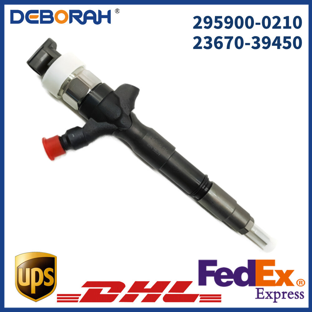 Diesel Fuel Injector 295900-0210 23670-39450 2367039450 for TOYOTA Hilux 2KD