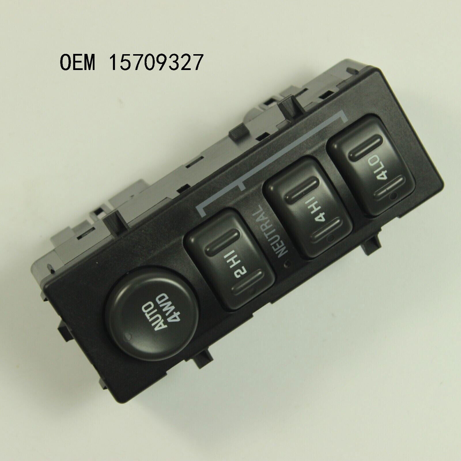 for Chevy for GMC for Sierra Silverado for Yukon 15709327 4WD Four Wheel Drive Switch BLACK