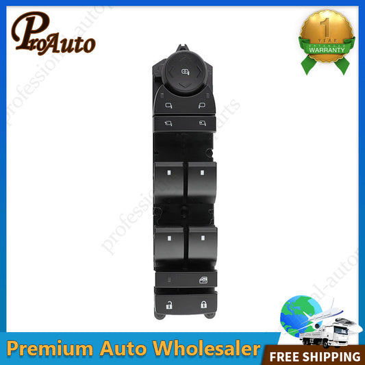 Master Power Window Switch Driver Side For 07-13 for Chevy Silverado Tahoe for Sierra