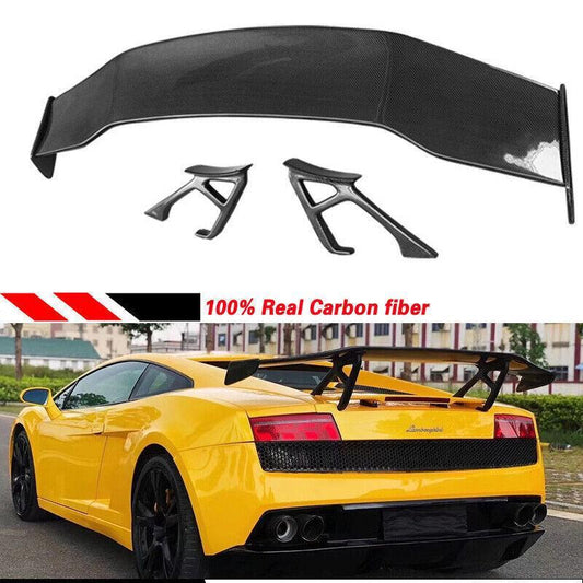 Suitable for Lamborghini Gallardo LP550 LP570 True Carbon Fiber GT Rear Boiler Wing